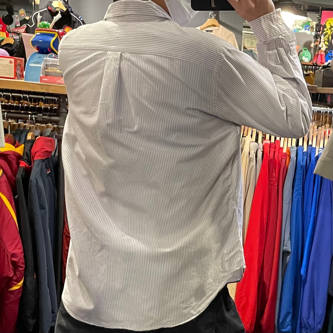 [IM] Polo 폴로랄프로렌 퍼플 스트라이프 긴팔셔츠 상품이미지5