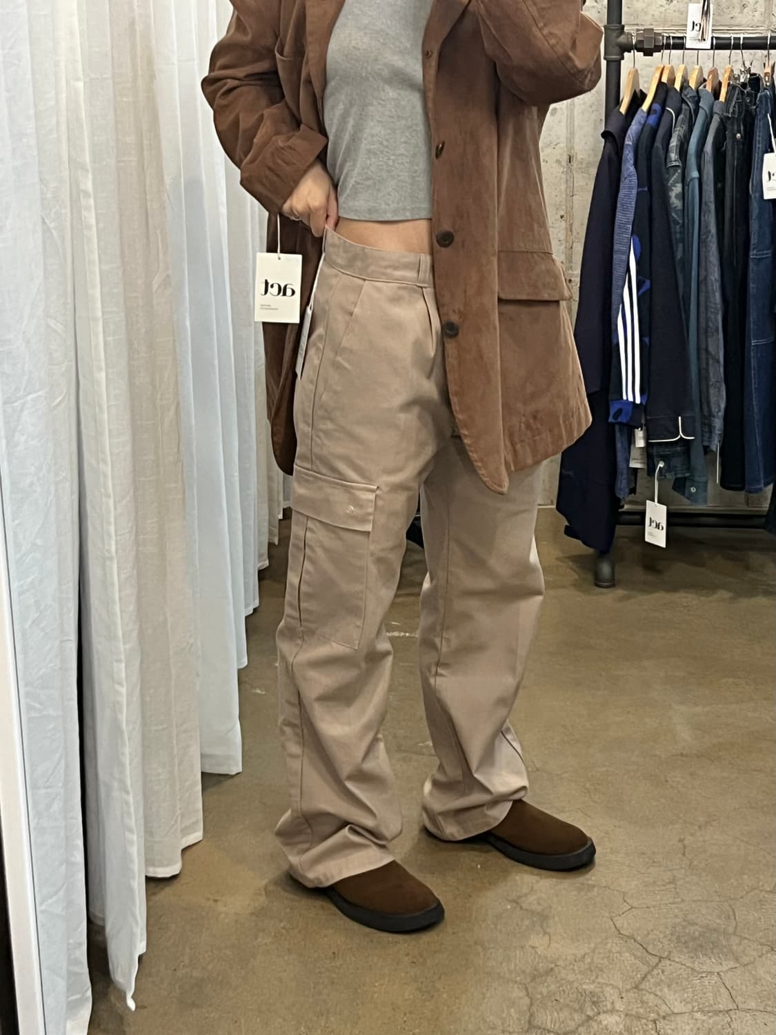 90s 단톤 코튼 워크웨어 팬츠  상품이미지10