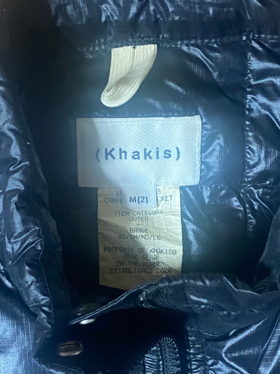 카키스 캠퍼 다운 자켓 상품이미지4