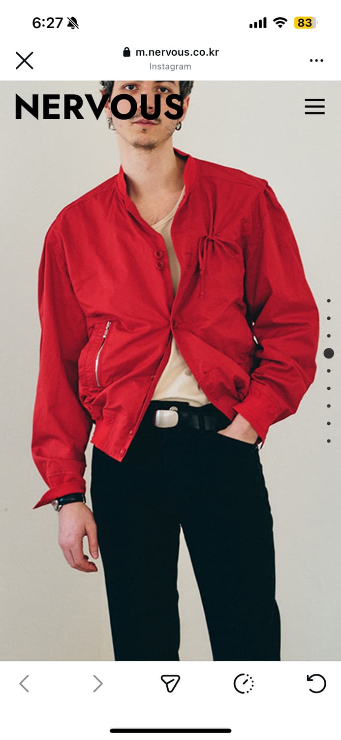 Nervous 너버스 자켓 상품이미지6