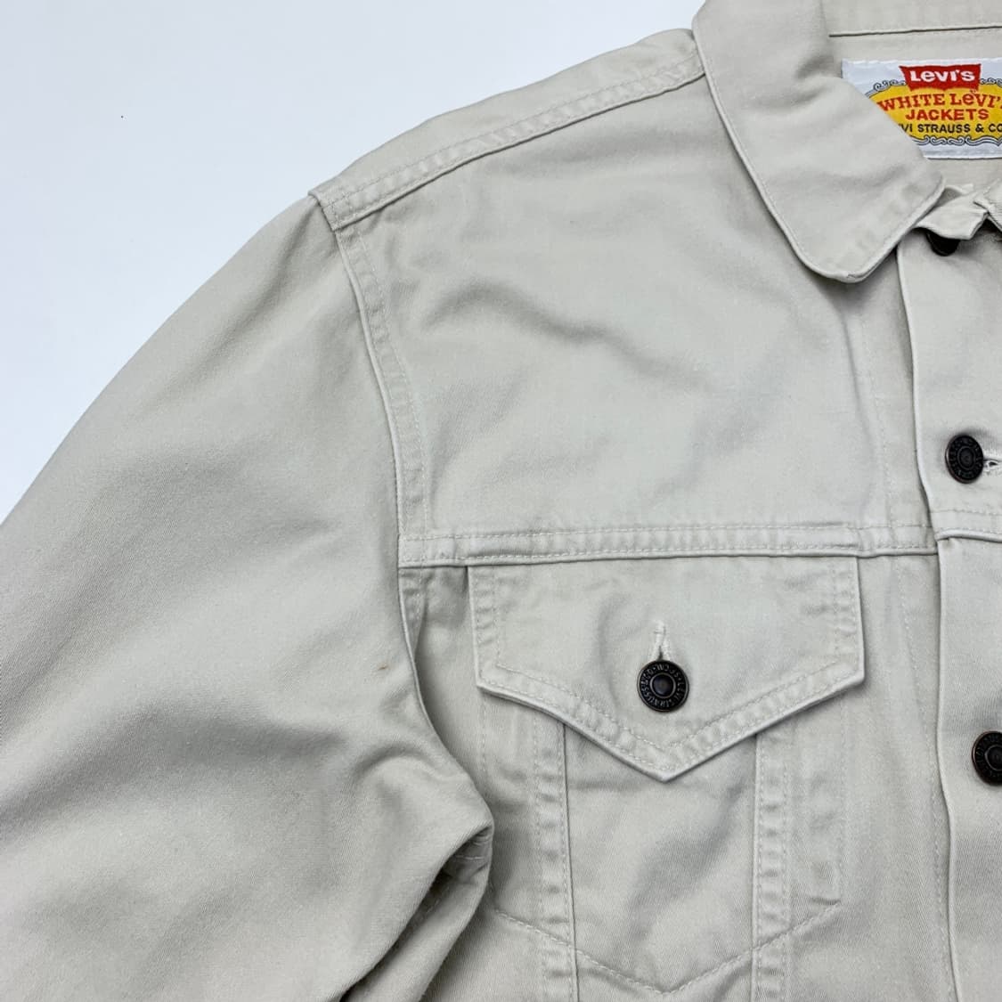 [40/정품] 빈티지 리바이스 화이트 라벨 자켓 상품이미지2