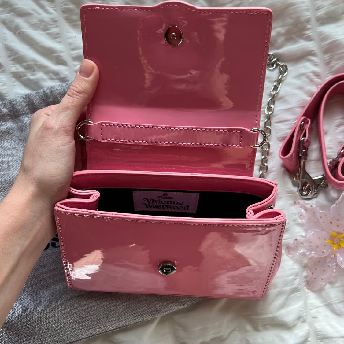 비비안웨스트우드 헤이즐 스몰 핸드백 상품이미지6