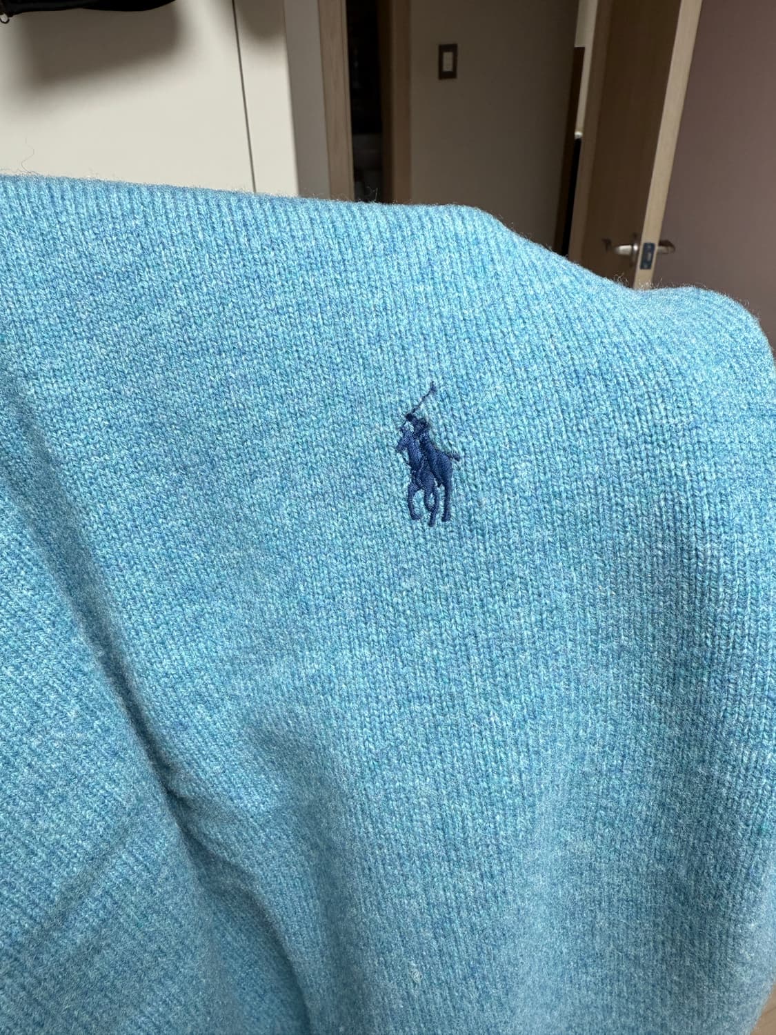 [M] 폴로 울 스웨터 니트 상품이미지5