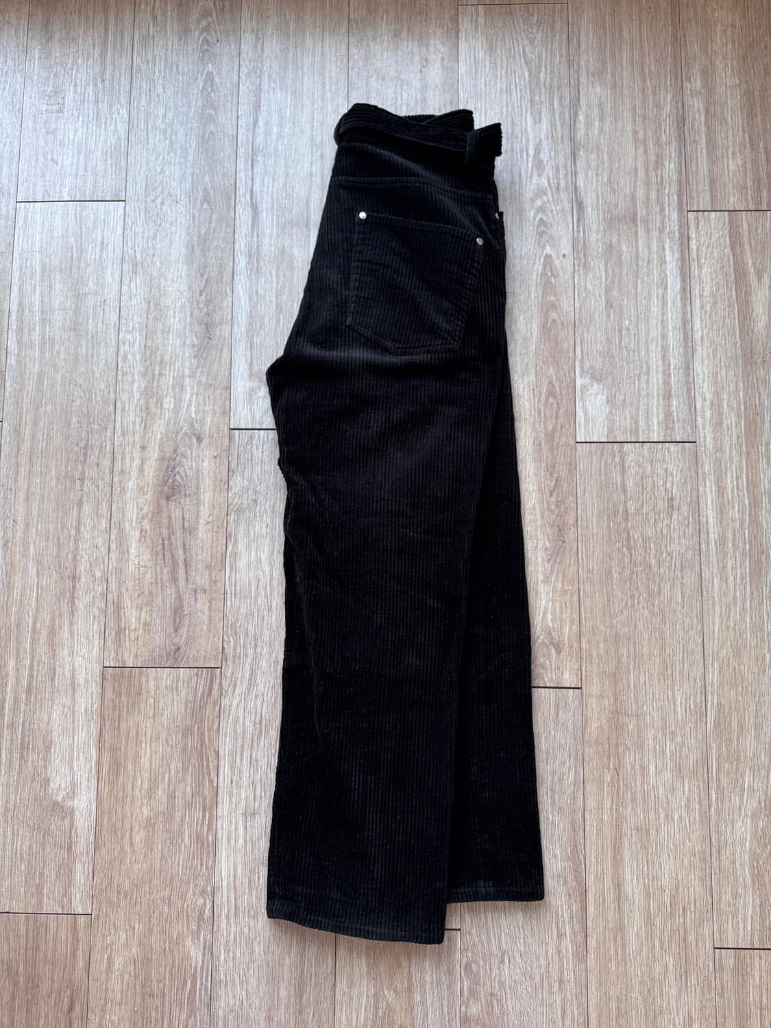 함오피스 11pants 코듀로이 팬츠 블랙 / S 상품이미지1