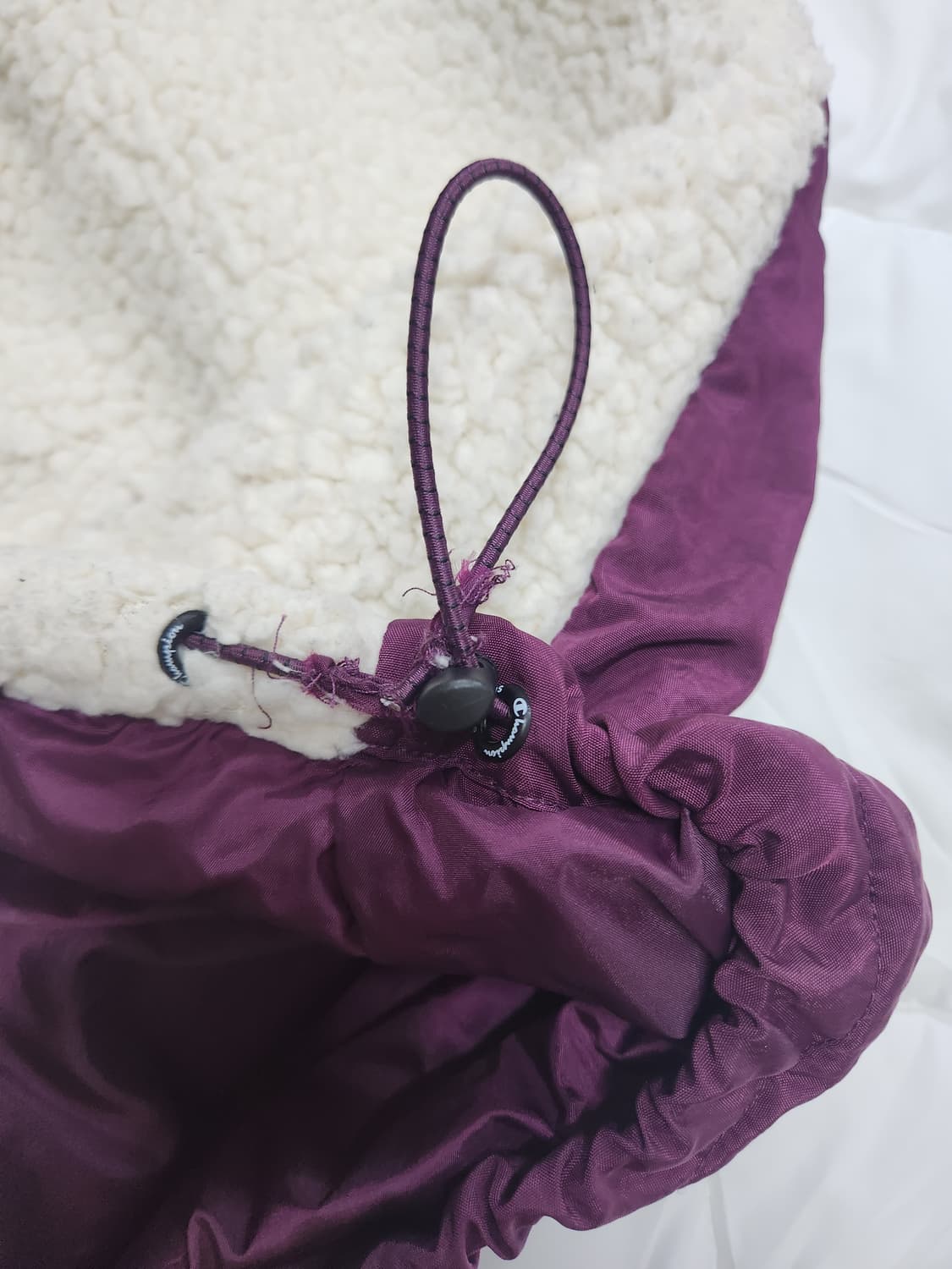 챔피온 웜업 후리스 아노락 후드 상품이미지4