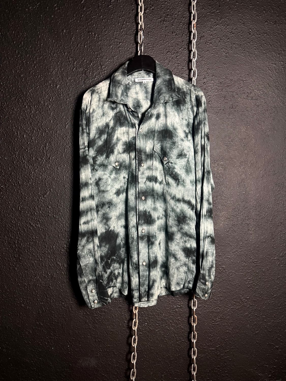 semantic design – Tie-Dye Western Shirt  상품이미지5