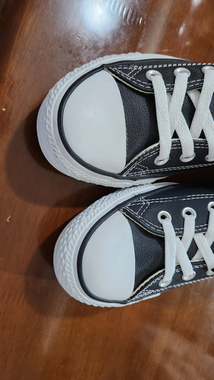 컨버스 올스타 레더 블랙 아이로봇 250 상품이미지3