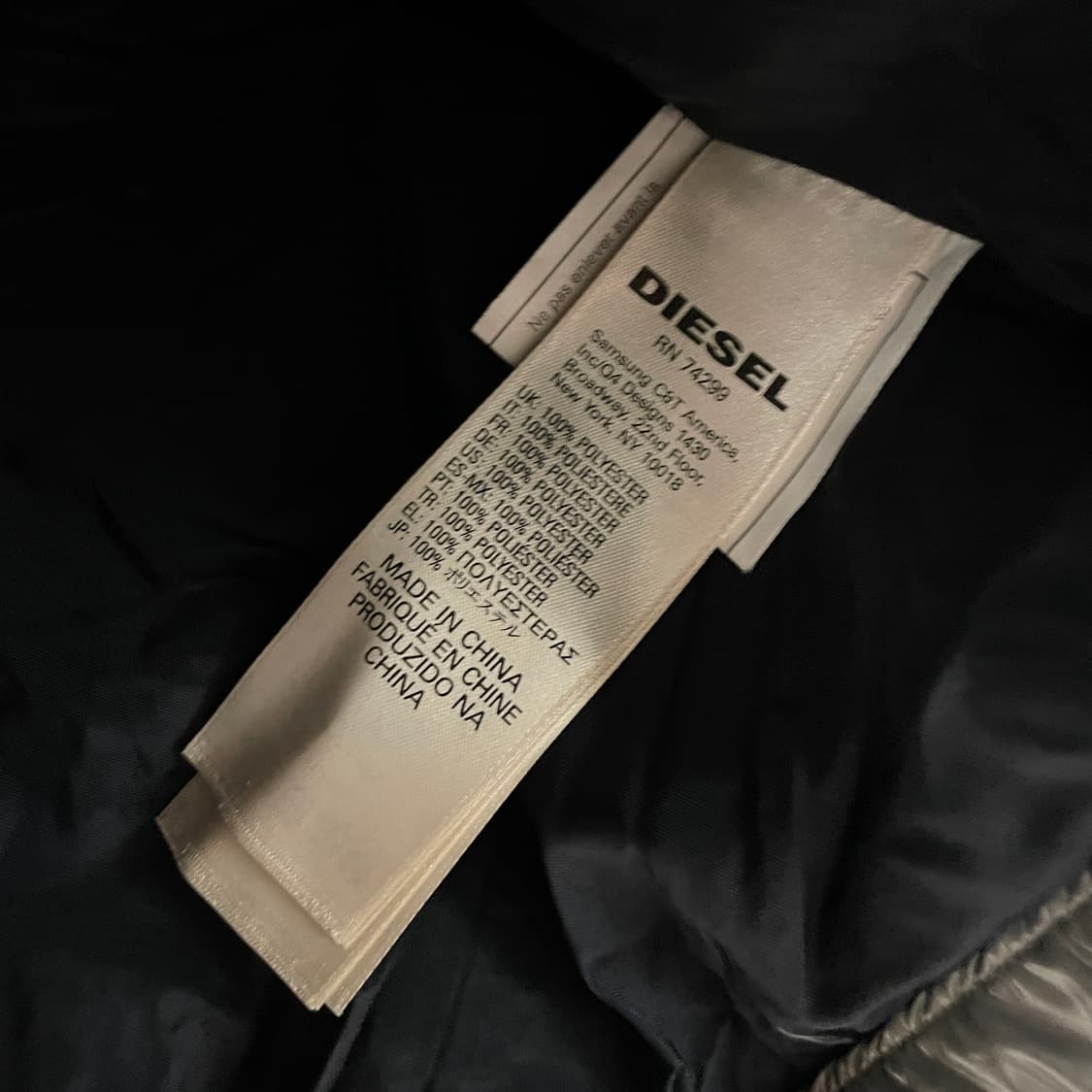 디젤 패딩 14/16(W) 상품이미지7