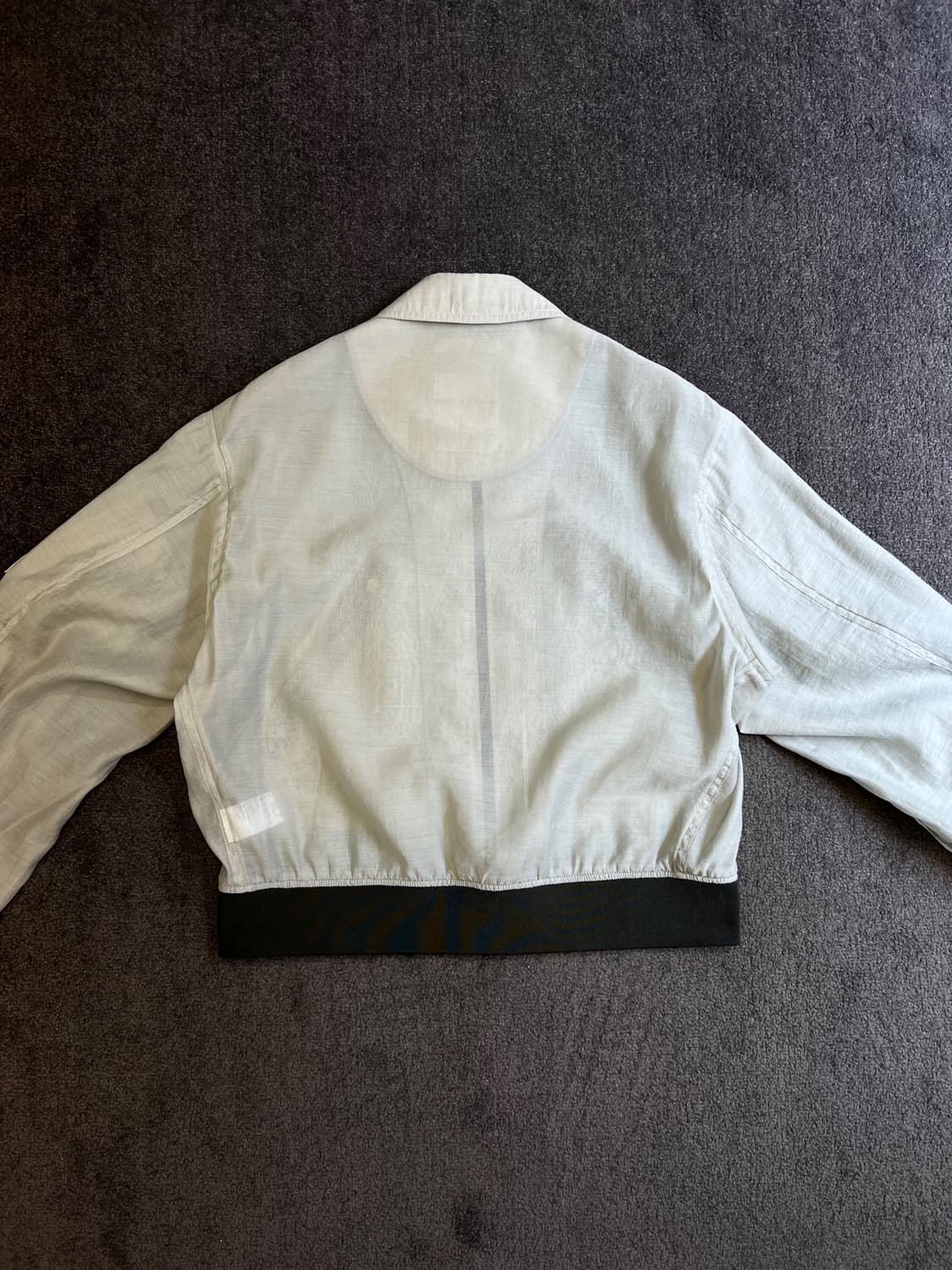 노우웨이브 유니섹스 오간자 봄버 자켓 M 상품이미지4