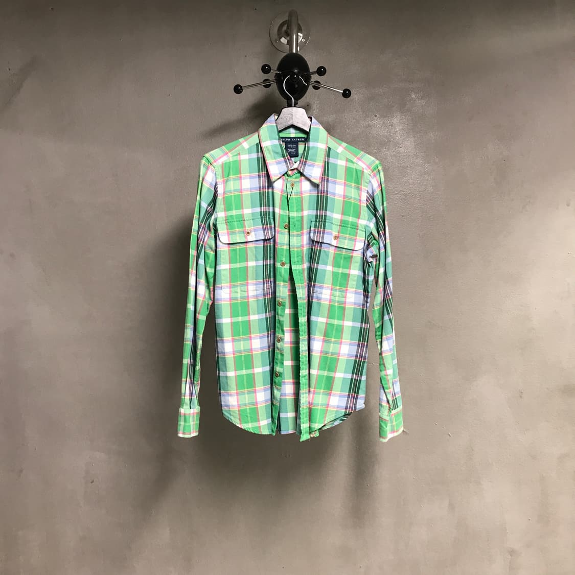 폴로 랄프로렌 체크 셔츠 14(W) 상품이미지1