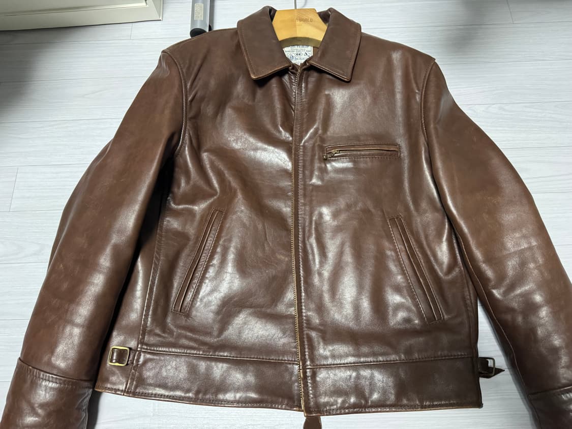 38) 2000s 샘 워커(에어로레더) 하이웨이맨 브라운 상품이미지1