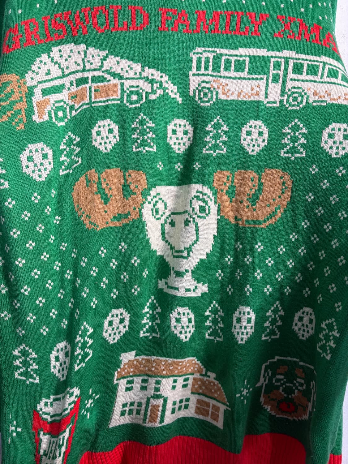 U.S.A. 크리스마스 어글리 니트 루돌프 L 상품이미지6