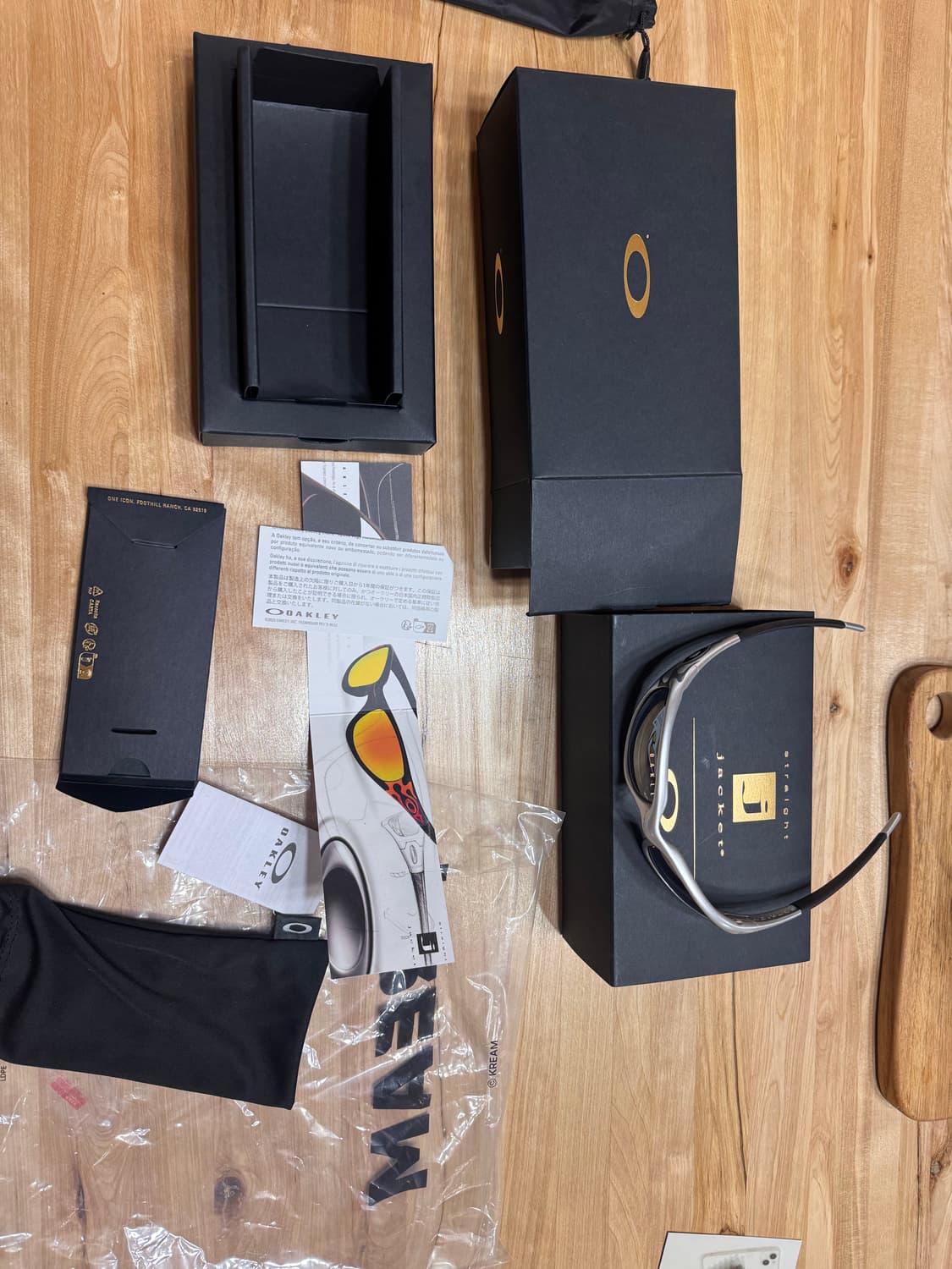 오클리 MUZM 스트레이트 자켓 99 실버플레임 상품이미지2