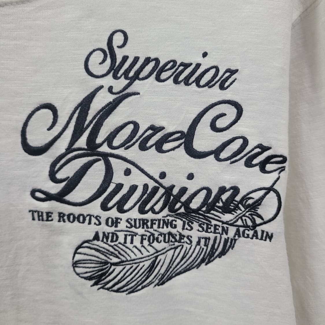 MCD More Core Division 자수로고 락밴드 셔츠 상품이미지4