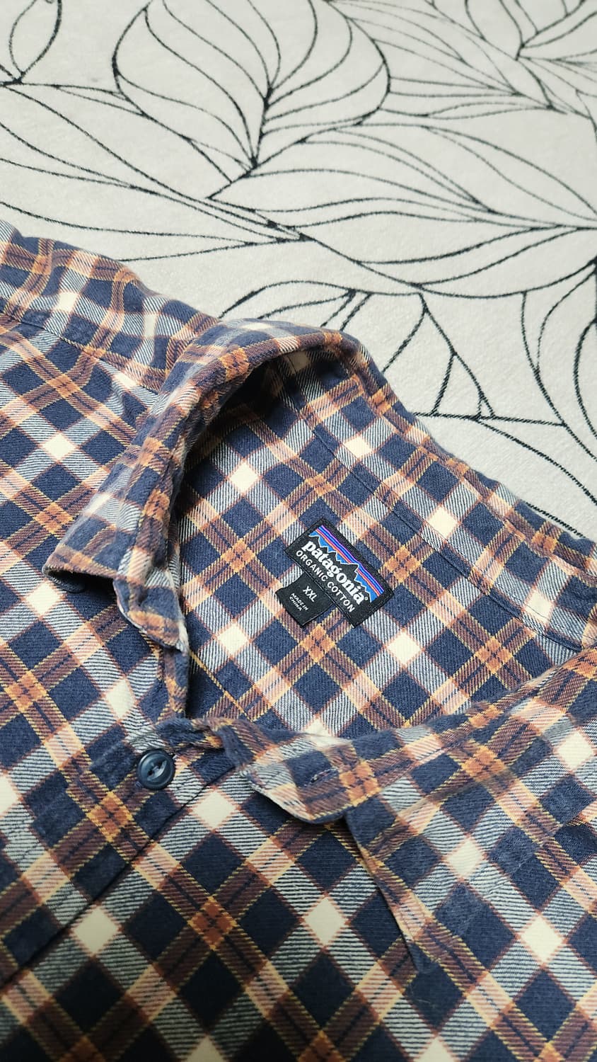 파타고니아 타탄 오가닉코튼셔츠 110 상품이미지3