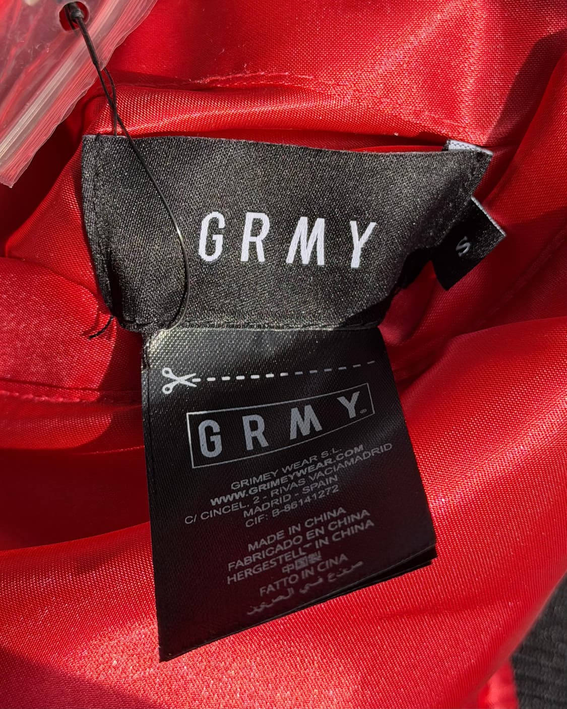 GRIMEY reversible satin bomber jacket 상품이미지9