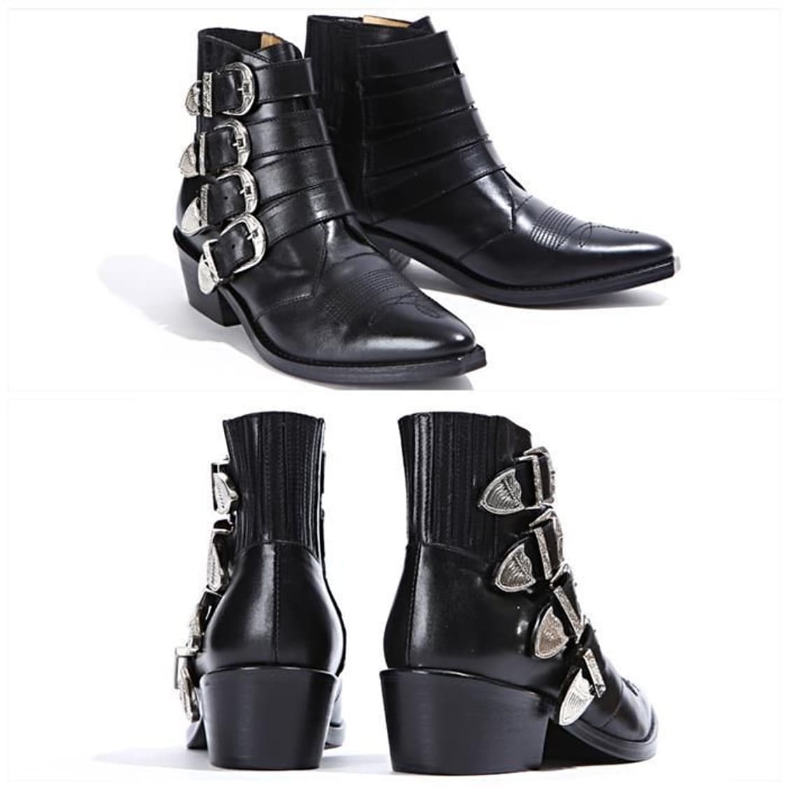 [37] aj006 토가풀라 카우보이 웨스턴 앵클부츠 상품이미지1