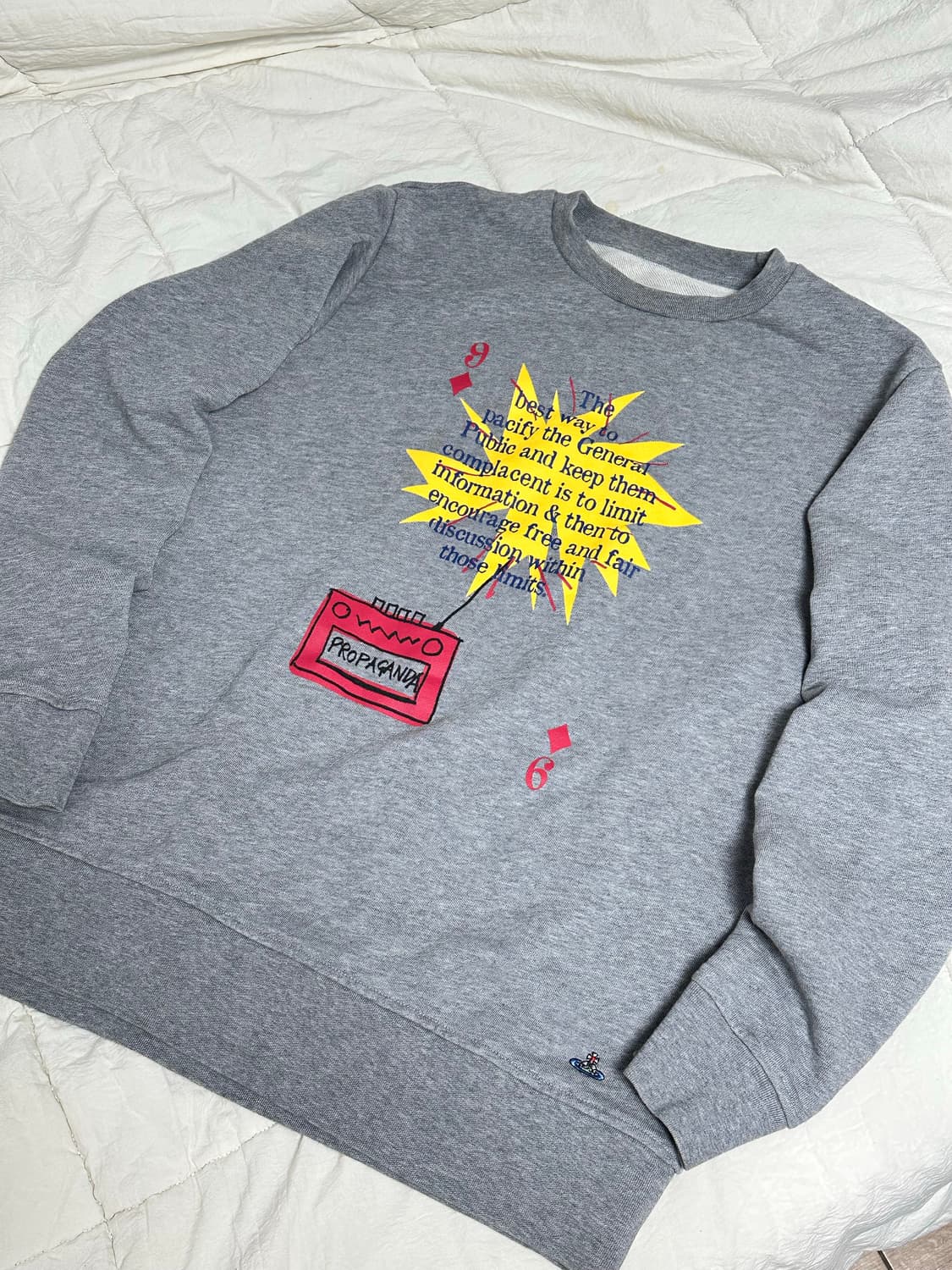 비비안웨스트 우드 프로파간다 맨투맨 미디움  상품이미지1