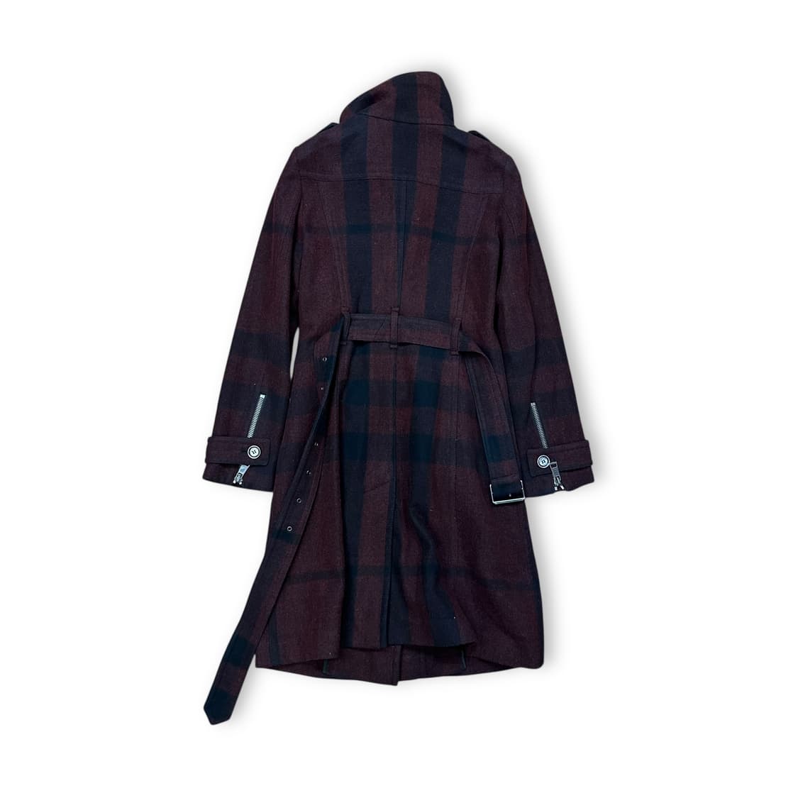 버버리 체크 코트 상품이미지4