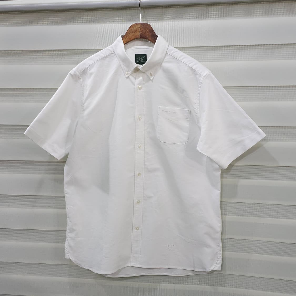 헨리코튼 화이트 반팔셔츠- L 상품이미지1