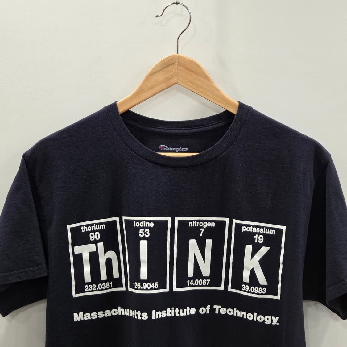 챔피온 프린팅 티셔츠 네이비 M  상품이미지2