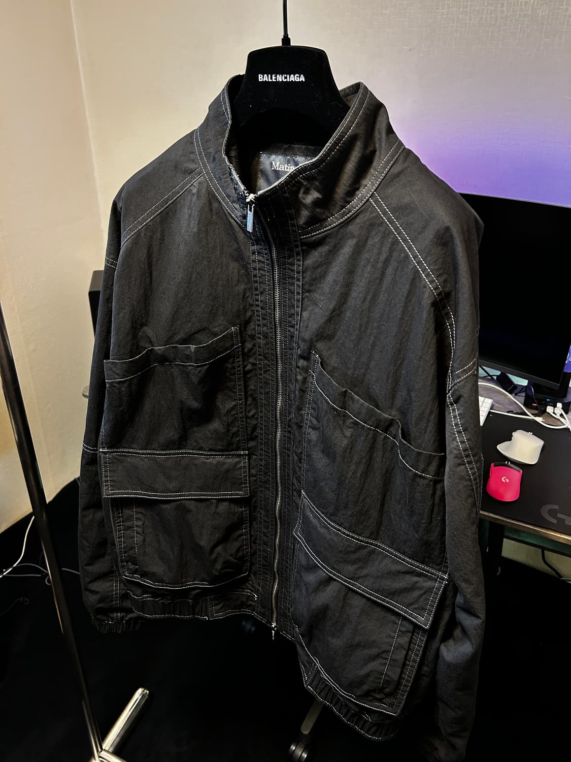 마땡킴 유틸리티 봄버 자켓 상품이미지3