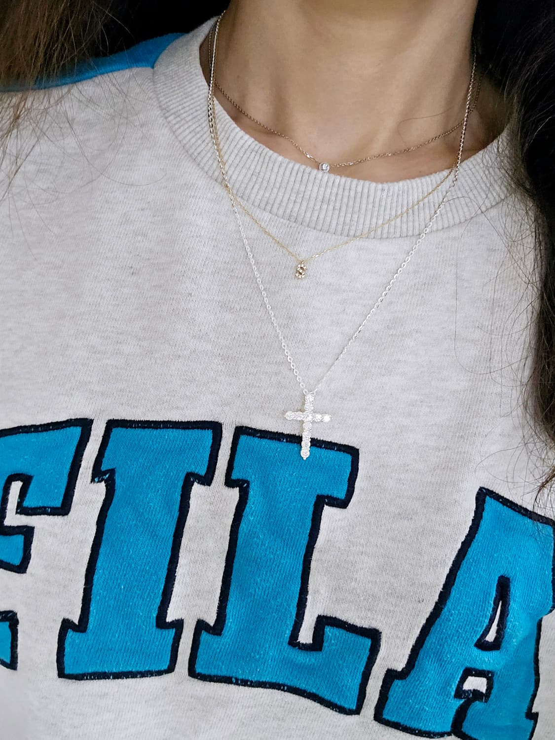 넘버링 10k 이니셜 골드 목걸이 [정품/택포함] 상품이미지7