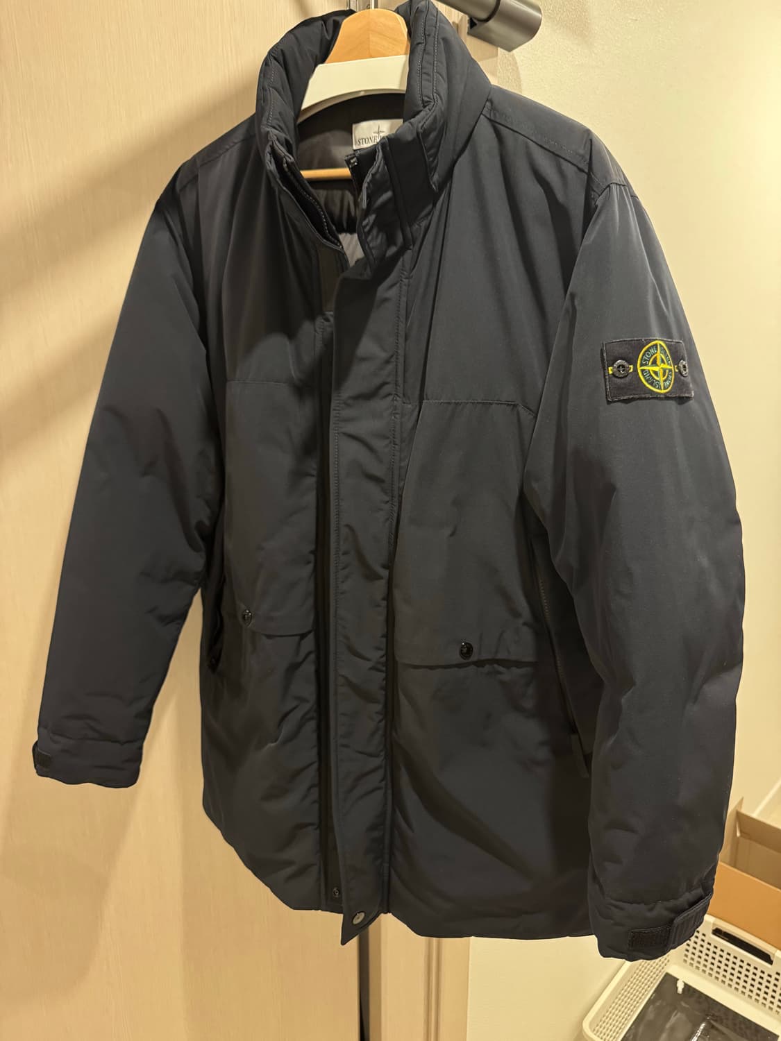 스톤아일랜드 23FW 마이크로 트윌 패딩 네이비 XL 상품이미지1