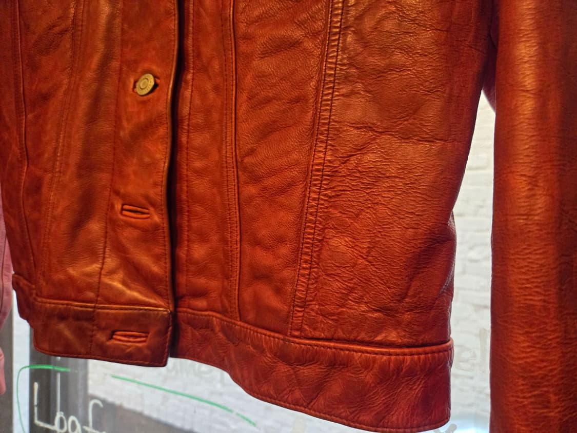 90'S 올드갭 레더자켓 상품이미지7