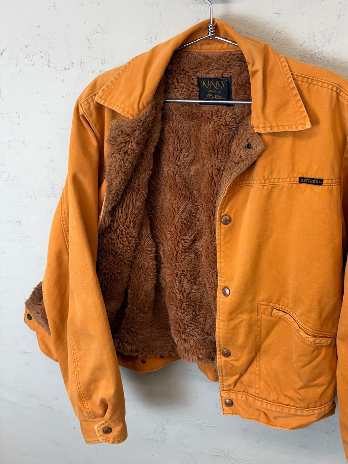 히스테릭글래머 90s 킨키 쉐르파 트러커 자켓 상품이미지3