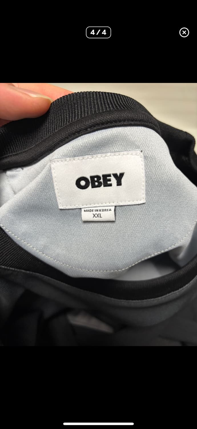 [XXL] OBEY FC INTERNATIONAL JERSEY 상품이미지4
