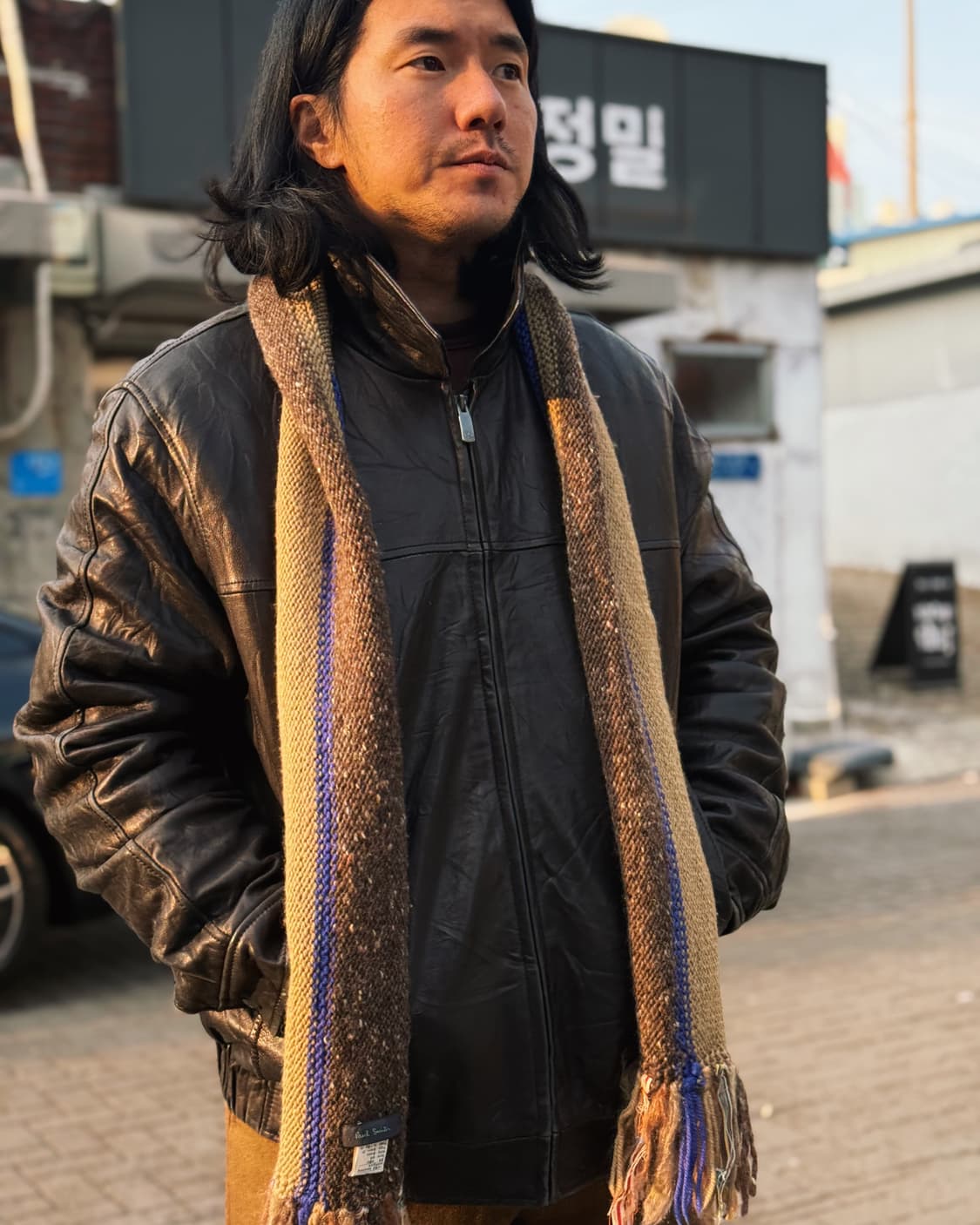 00‘s 폴스미스 울 머플러 상품이미지8