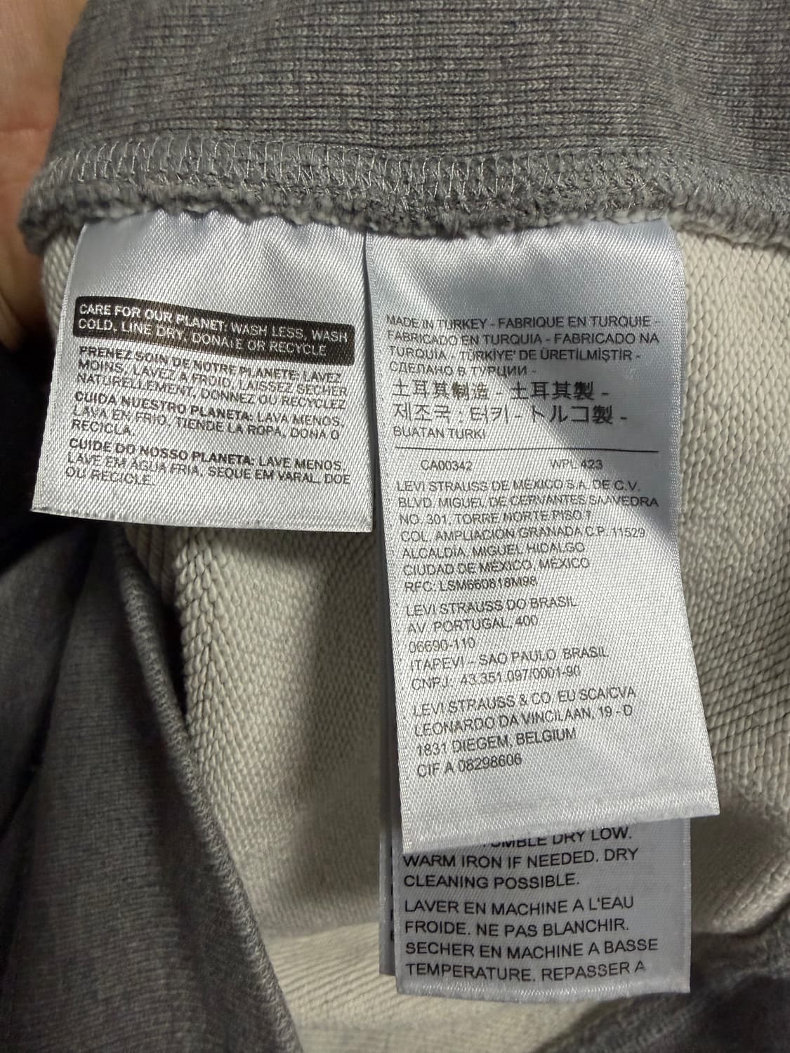 리바이스 헤비 코튼 스웻셔츠 상품이미지4