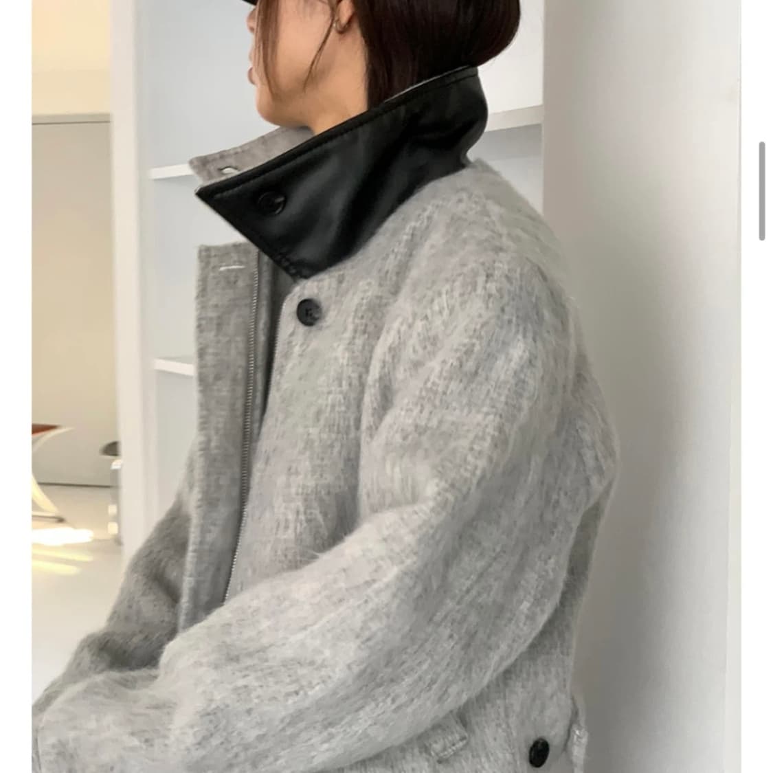 릿킴 모헤어 울 크롭 자켓 상품이미지3