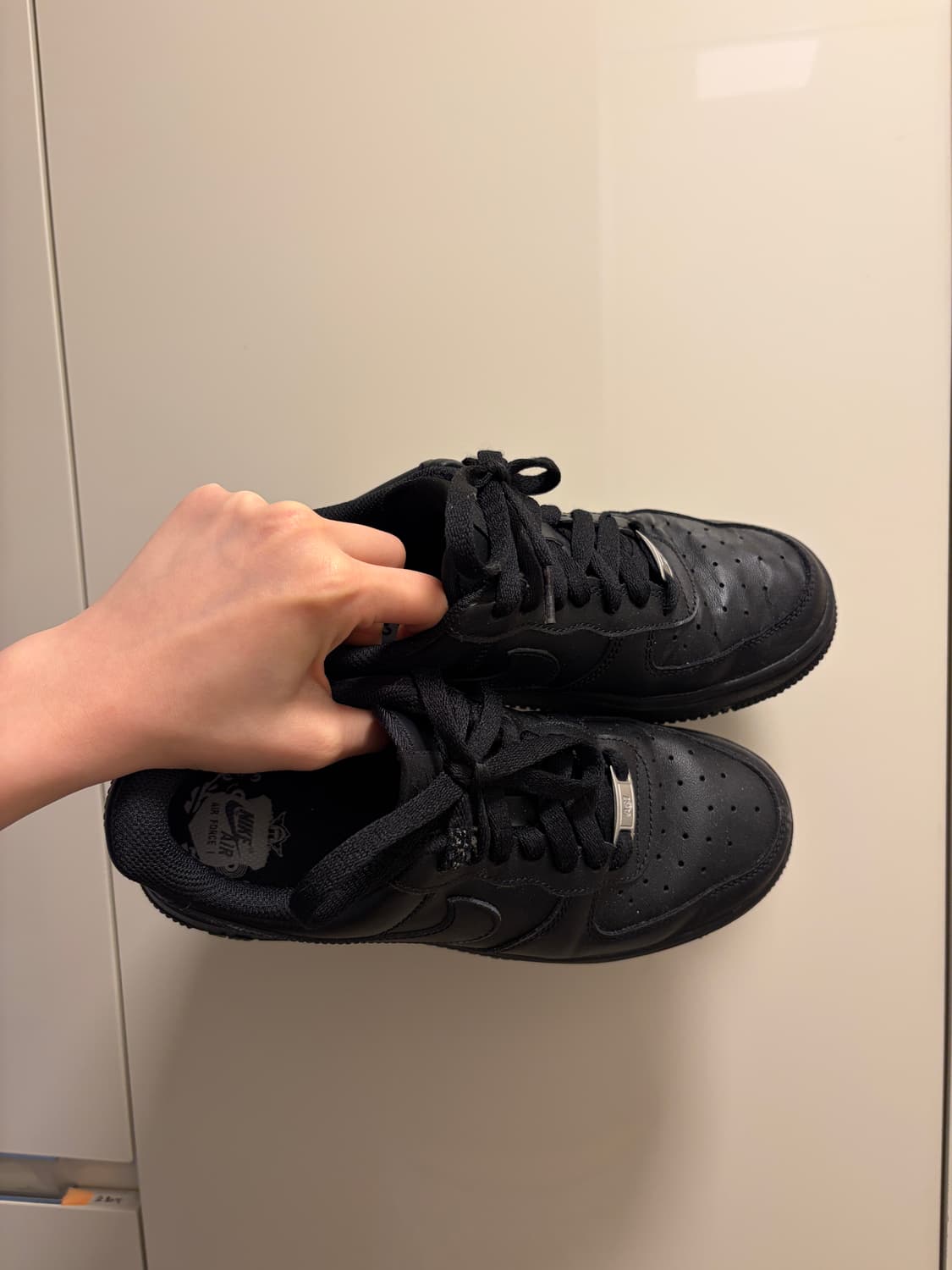 나이키 Nike 에어포스 블랙  상품이미지2