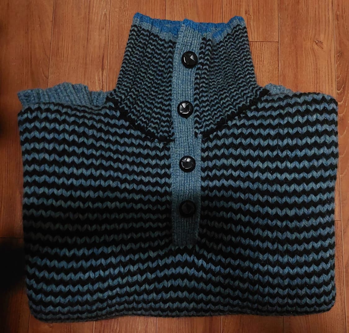 M) colorcolour aurora high neck knit 상품이미지3