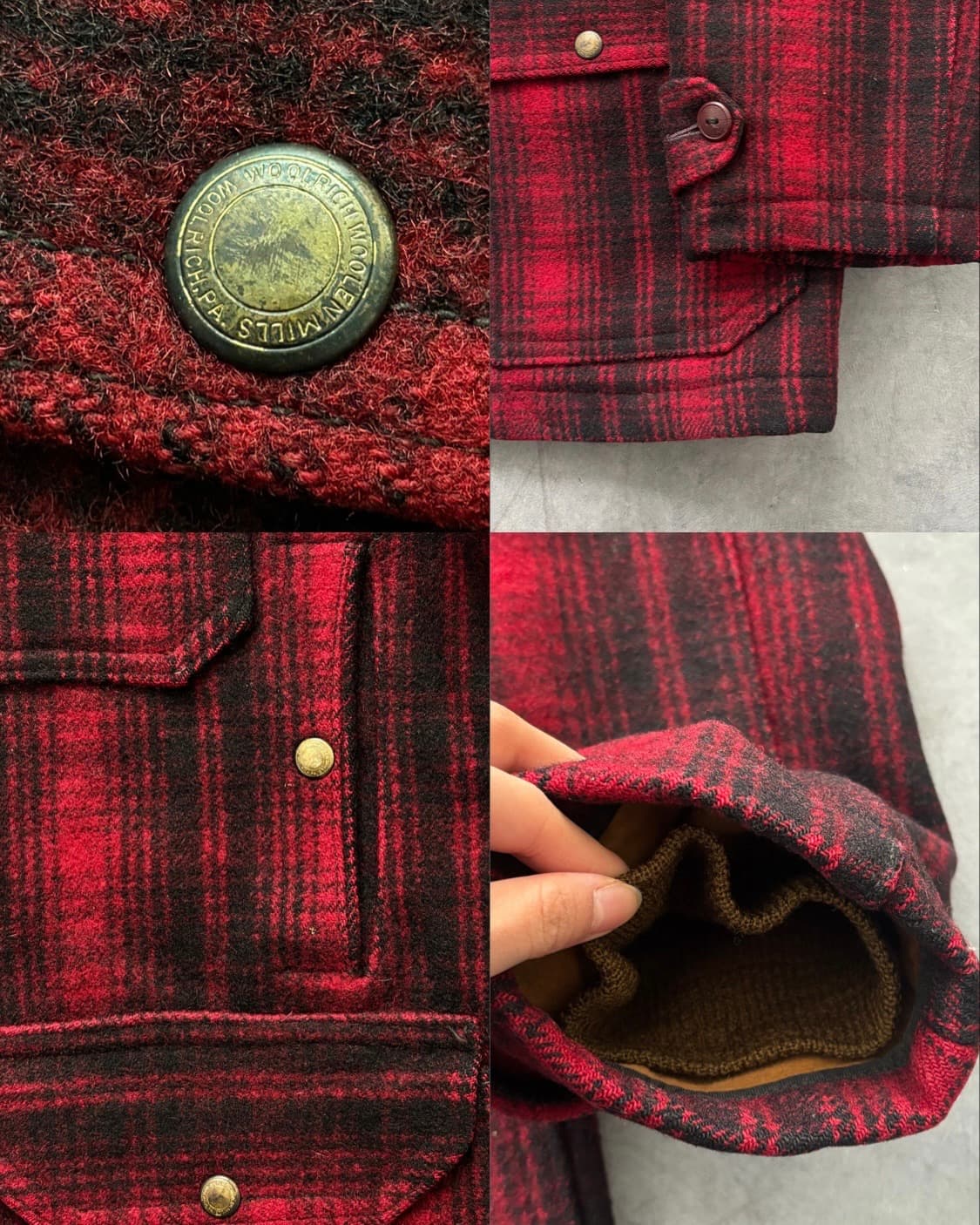 Woolrich 울리치 50’s 매키노 울 자켓 상품이미지8