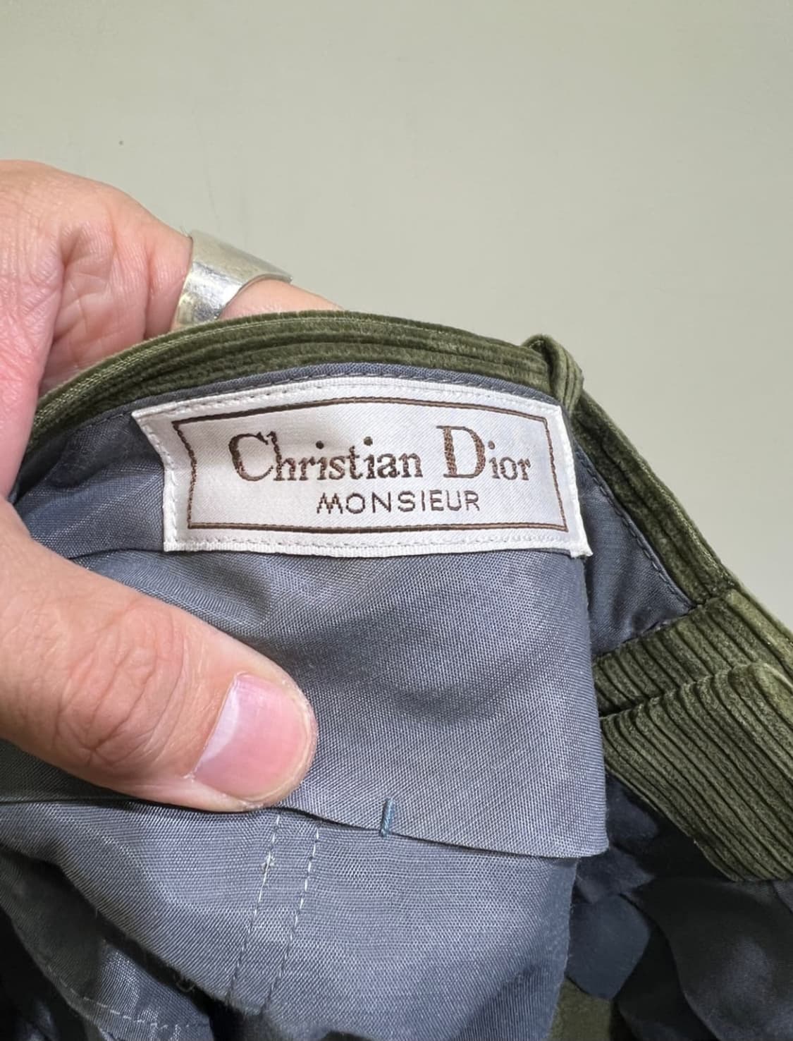 CHRISTIAN DIOR MONSIEUR 코듀로이 팬츠 상품이미지5