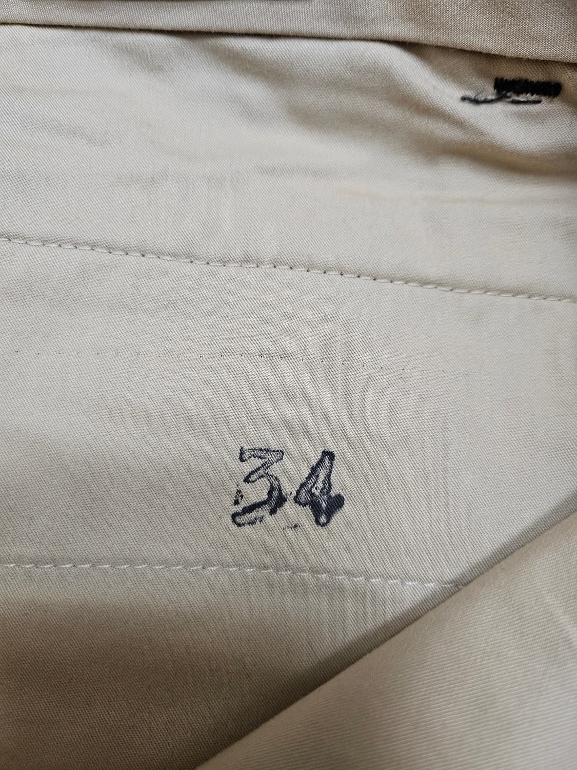 랙앤본 네이비 슬랙스 34 상품이미지5