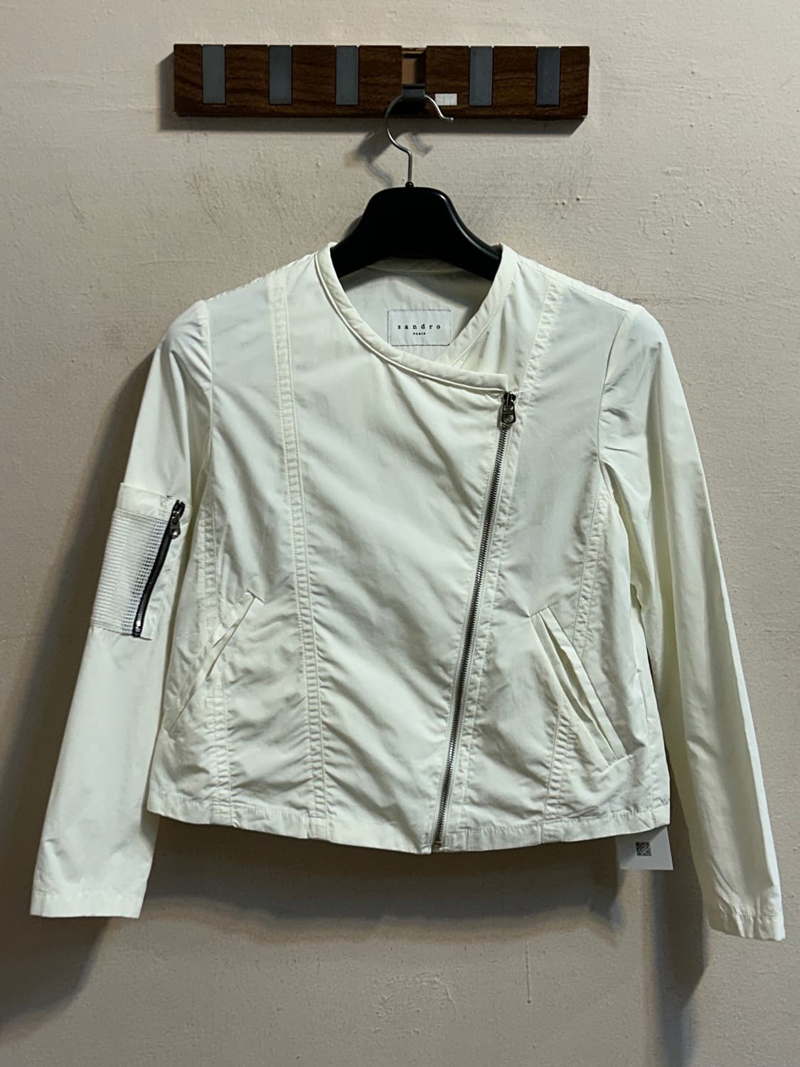 산드로 라이트 나일론 라이더 자켓  상품이미지1