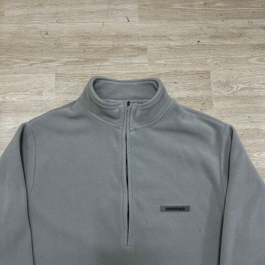 피어오브갓 에센셜 후리스 아노락 반집업 자켓 [그레이] L/100 상품이미지2