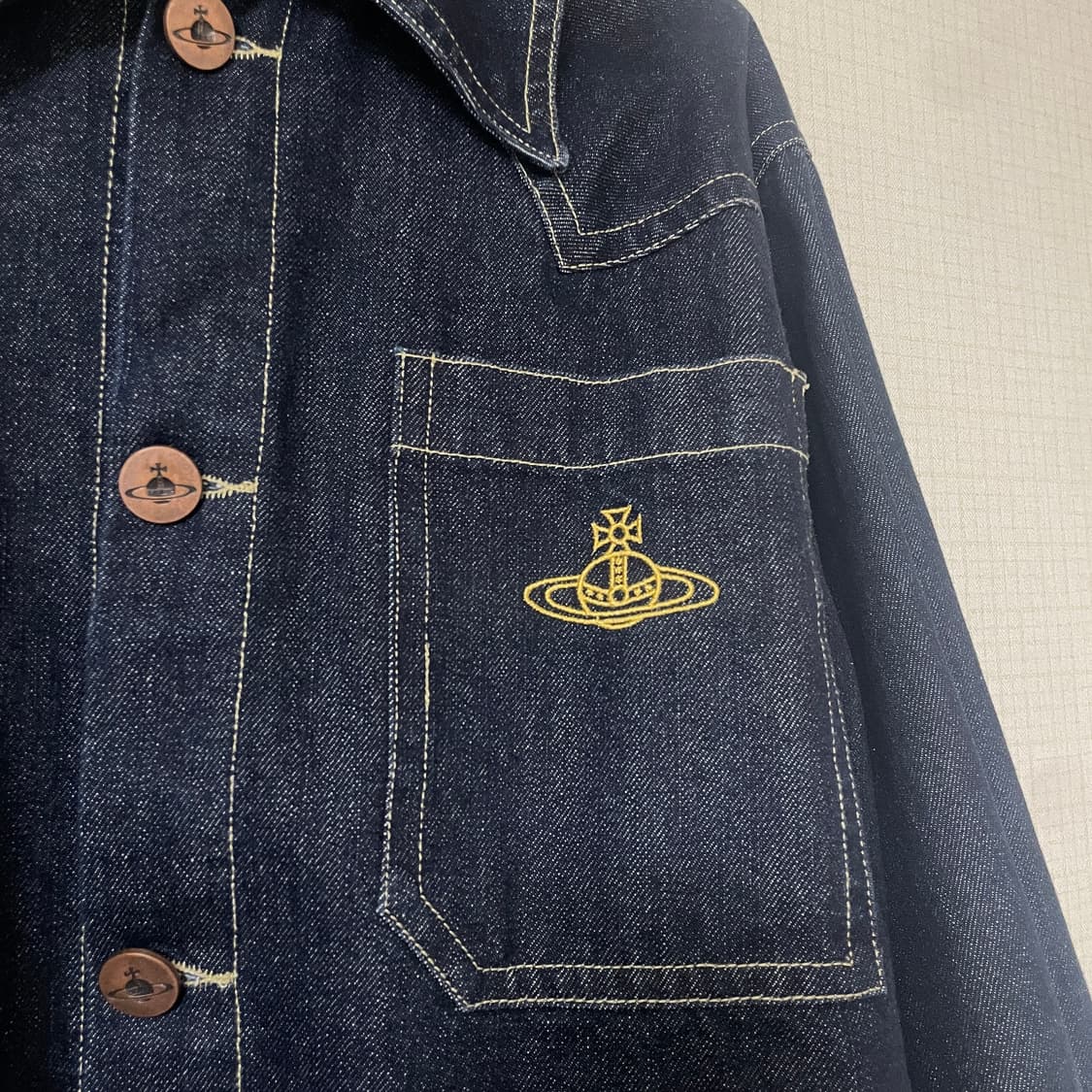 비비안웨스트우드 데님자켓 청자켓 36 상품이미지2