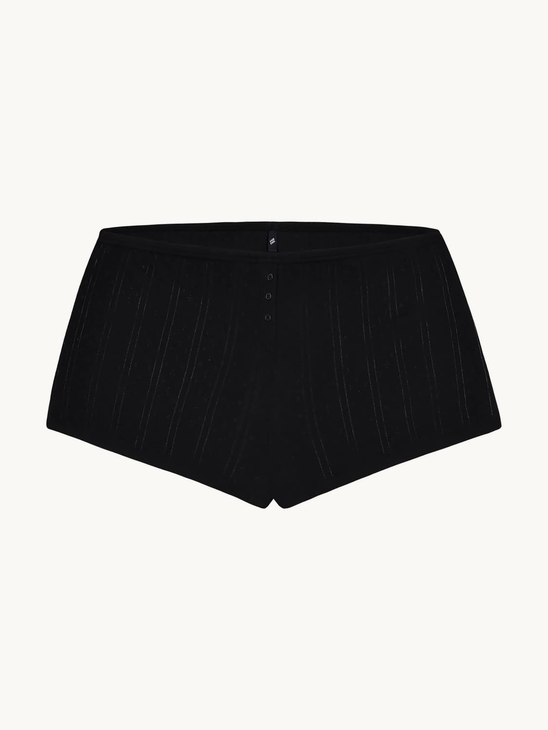 Coucou intimates 블랙 포인텔 쇼츠 상품이미지1