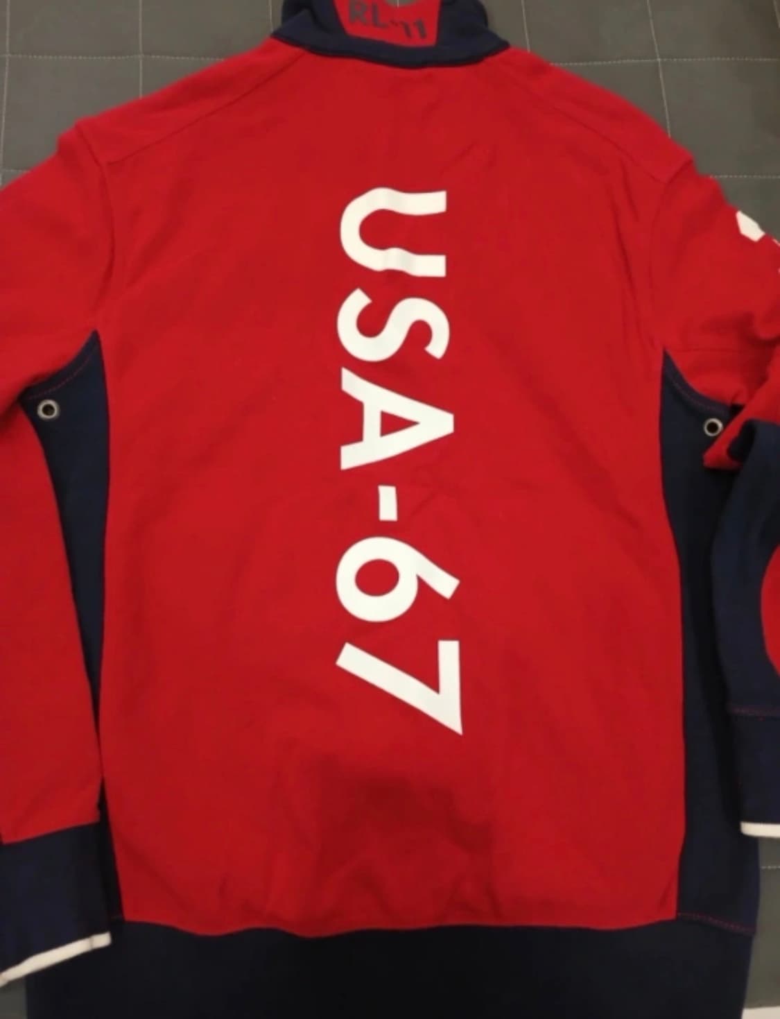 폴로 랄프로렌  usa 하프집업 M 상품이미지2