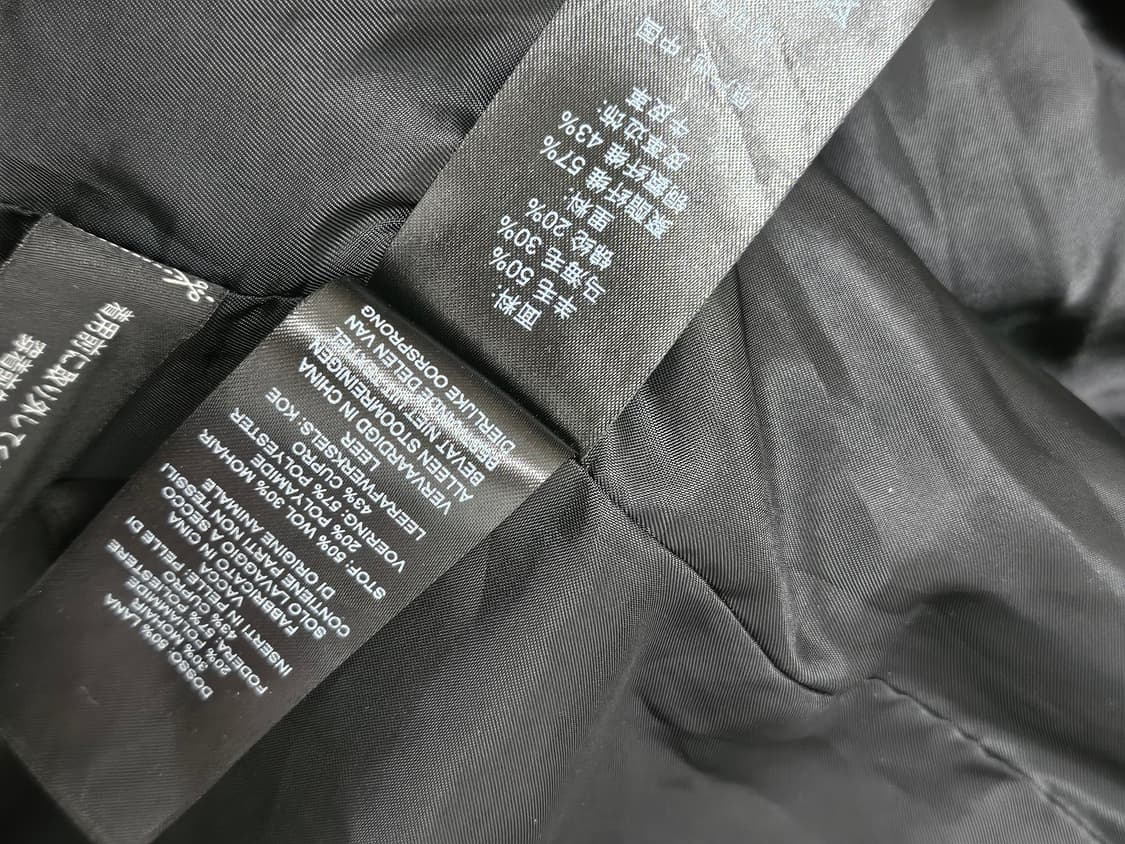 코치 트리플 히든 코트 블랙 M 상품이미지7