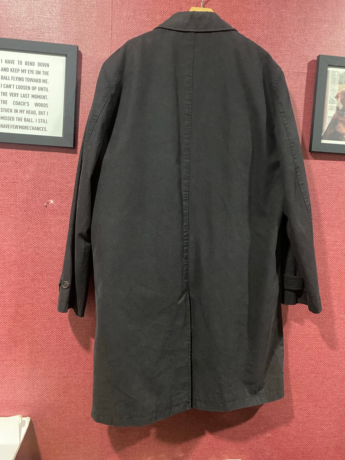 헨리코튼 남성 블랙 코트 95 상품이미지4