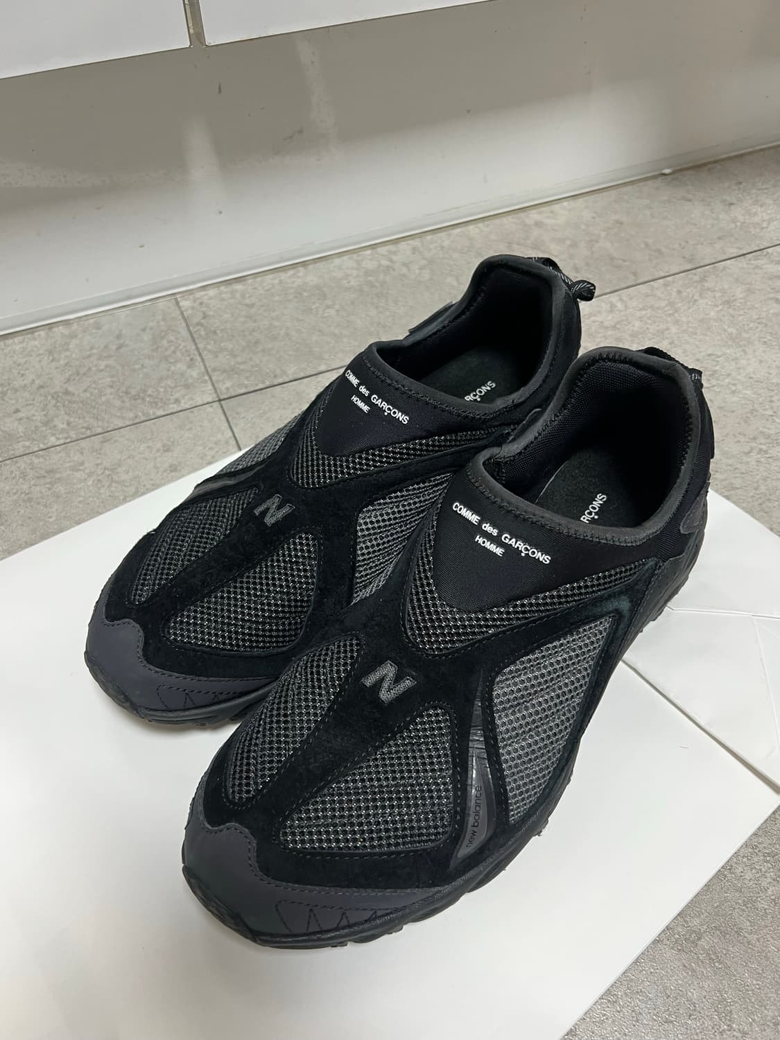 (270) 꼼데가르송옴므 뉴발란스 ML610S 블랙  상품이미지1