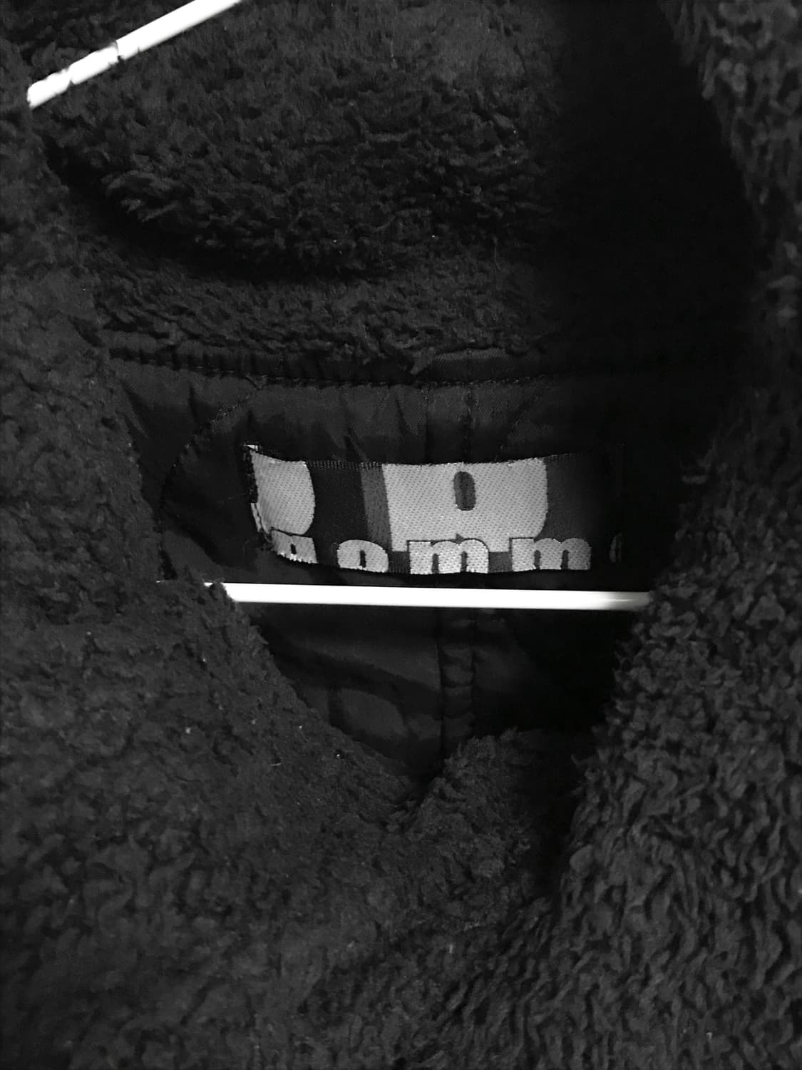 택포•빈티지 gomme 고무 하이넥 퍼 카라 숏 코트 자켓 상품이미지10