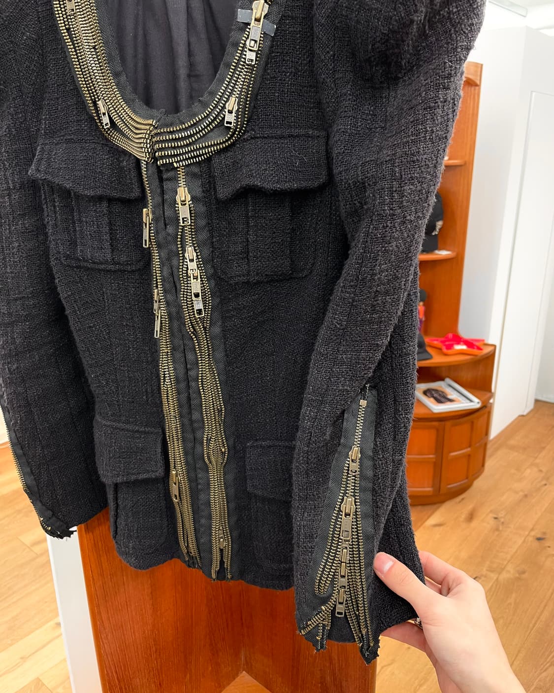 [34] 발망 2010 크리스토프 데카르넹 트위드 자켓 상품이미지8