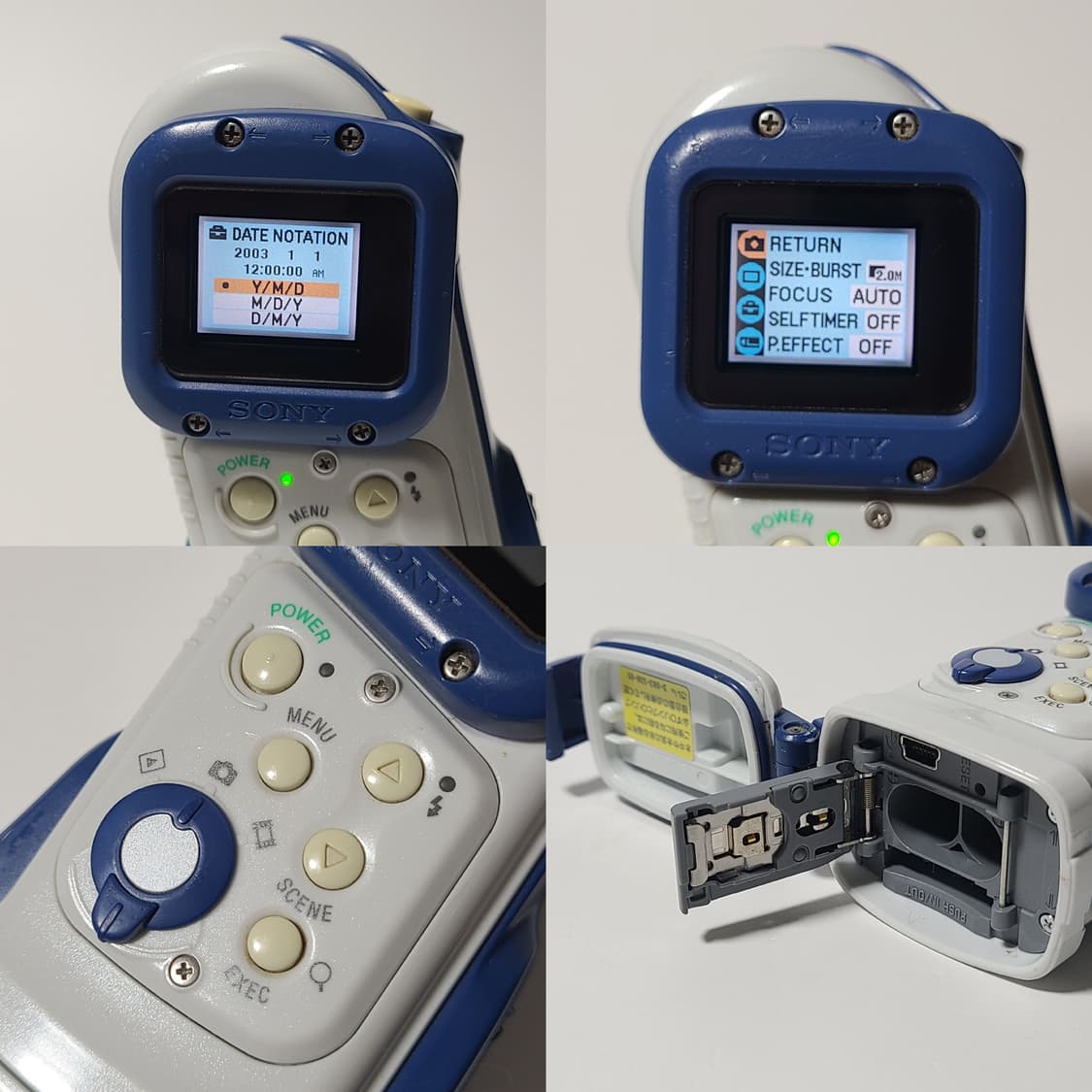 소니 사이버샷 DSC-U60 빈티지 디카 디지털카메라 상품이미지9